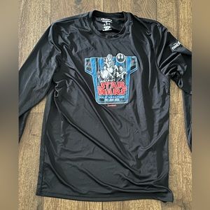 New! runDisney Star Wars Champion Tech Long Sleeve Men’s Medium